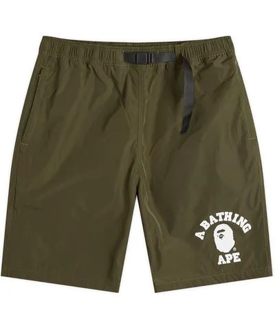 A Bathing Ape Men's College Beach Shorts