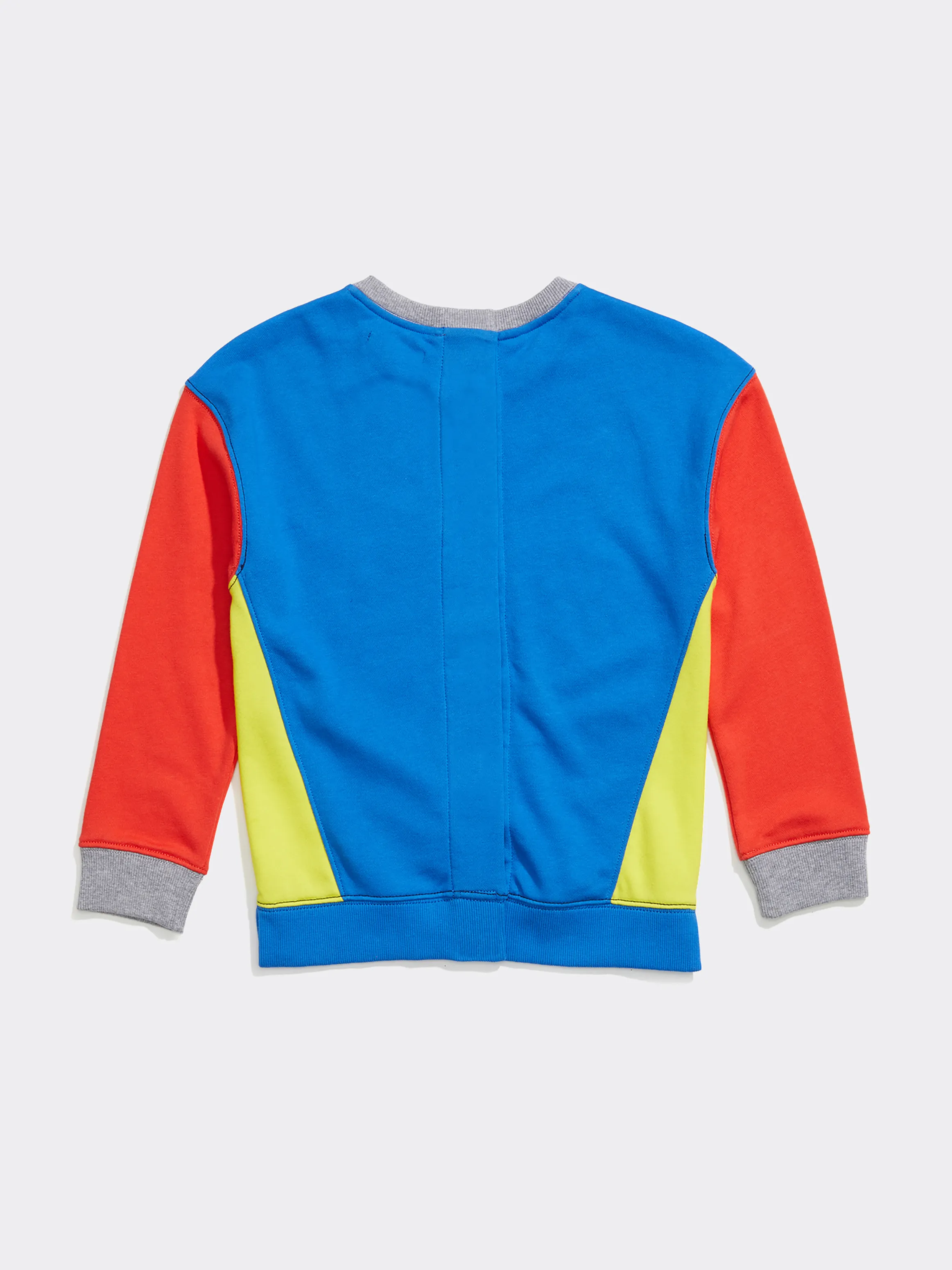 Adaptive Boys Seated Fit Colorblock Crewneck | Adaptive Sweatshirts & Hoodies | Tommy Hilfiger