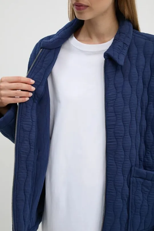 A.P.C. jacket veste fish navy blue color PSAKB.M02982