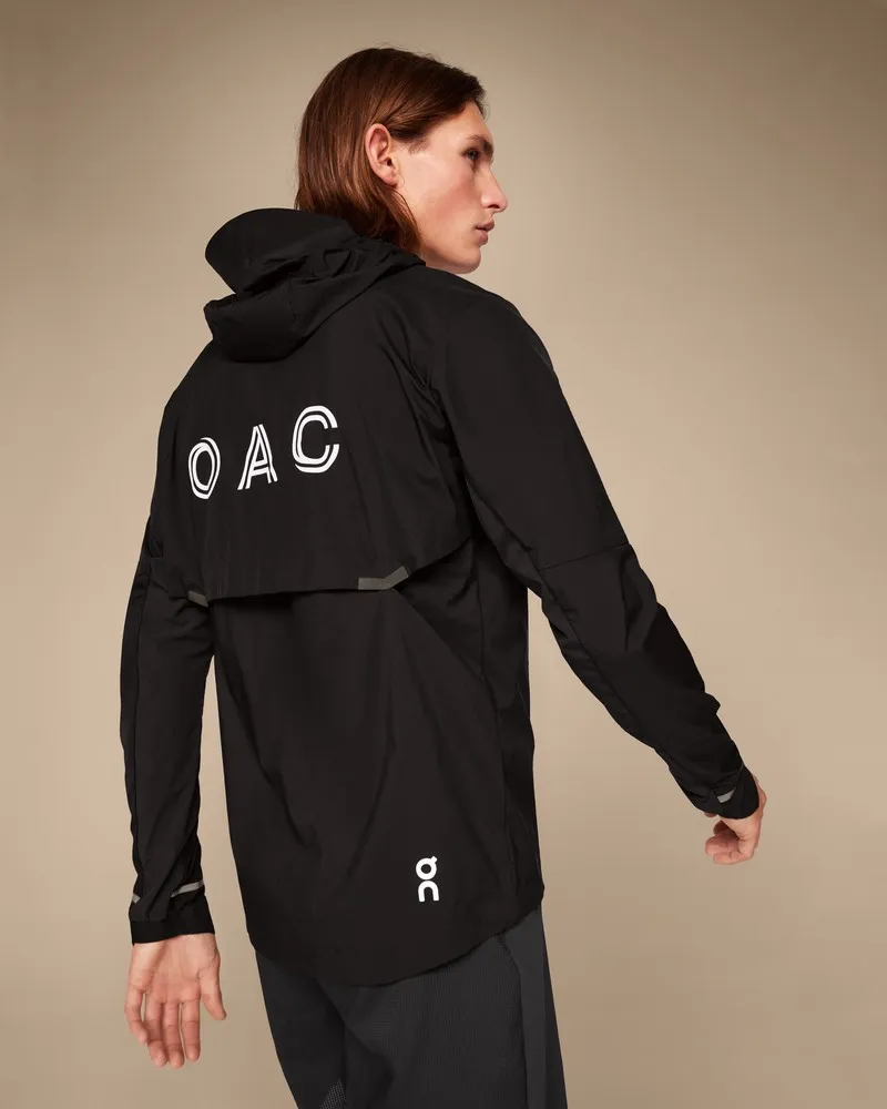 Black QC Weather Jacket OAC | LA09-P6NI | On