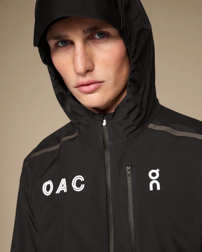 Black QC Weather Jacket OAC | LA09-P6NI | On