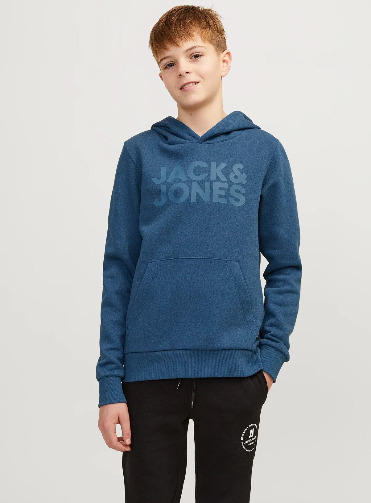 Buy JACK & JONES JUNIOR Logo Hooded Sweatshirt 12 years | Jumpers and hoodies | Tu