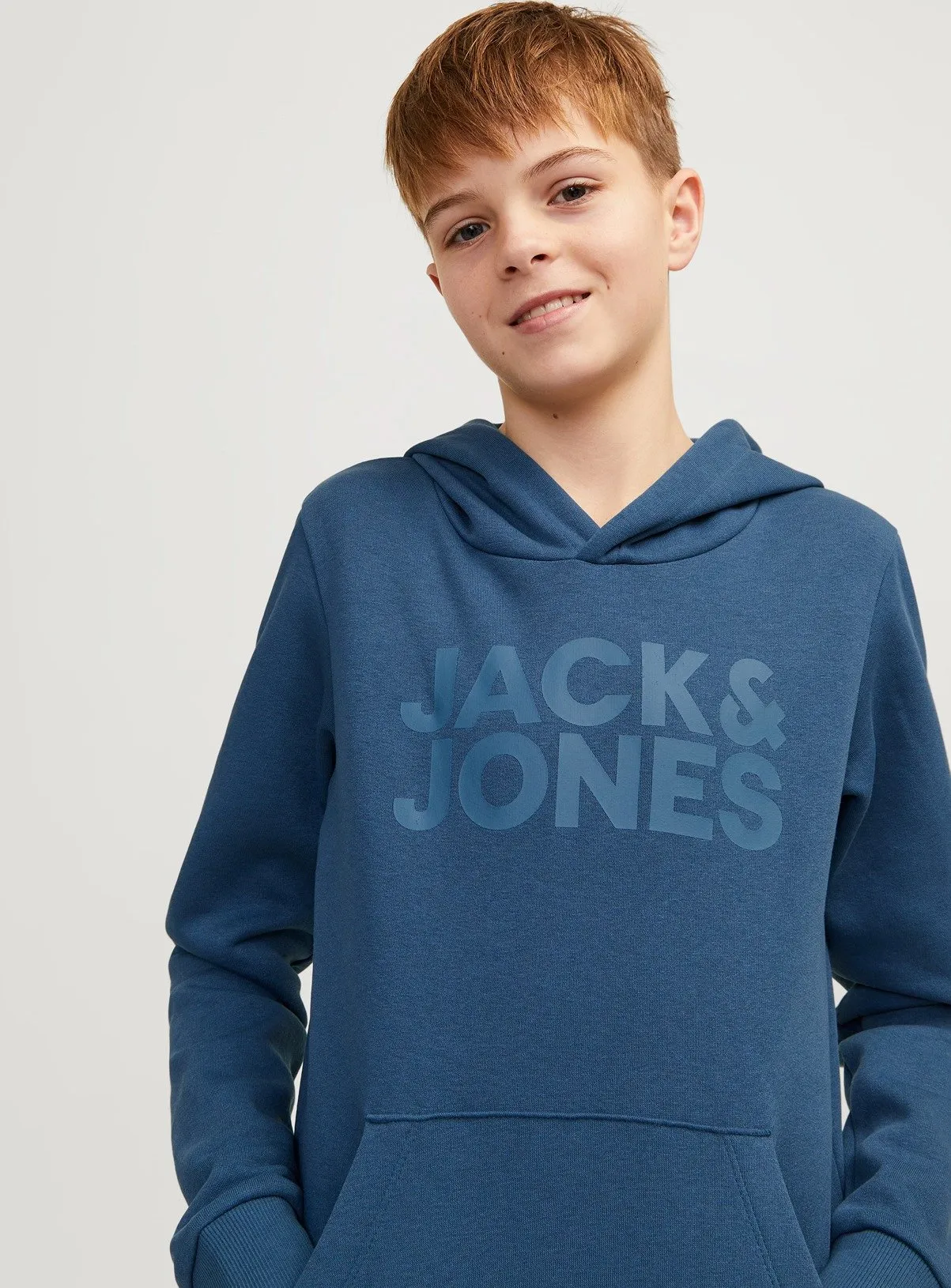 Buy JACK & JONES JUNIOR Logo Hooded Sweatshirt 12 years | Jumpers and hoodies | Tu