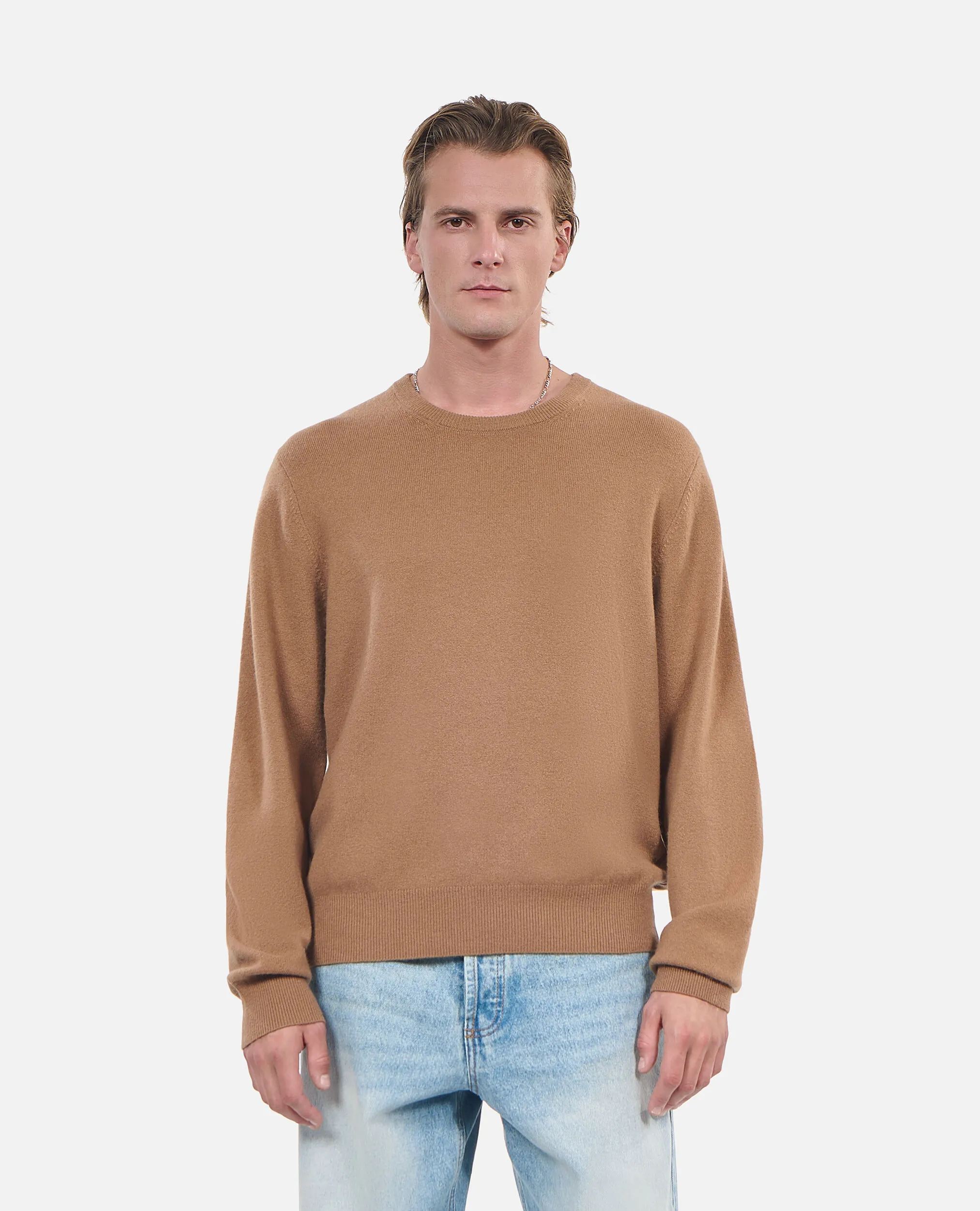 Camel cashmere sweater