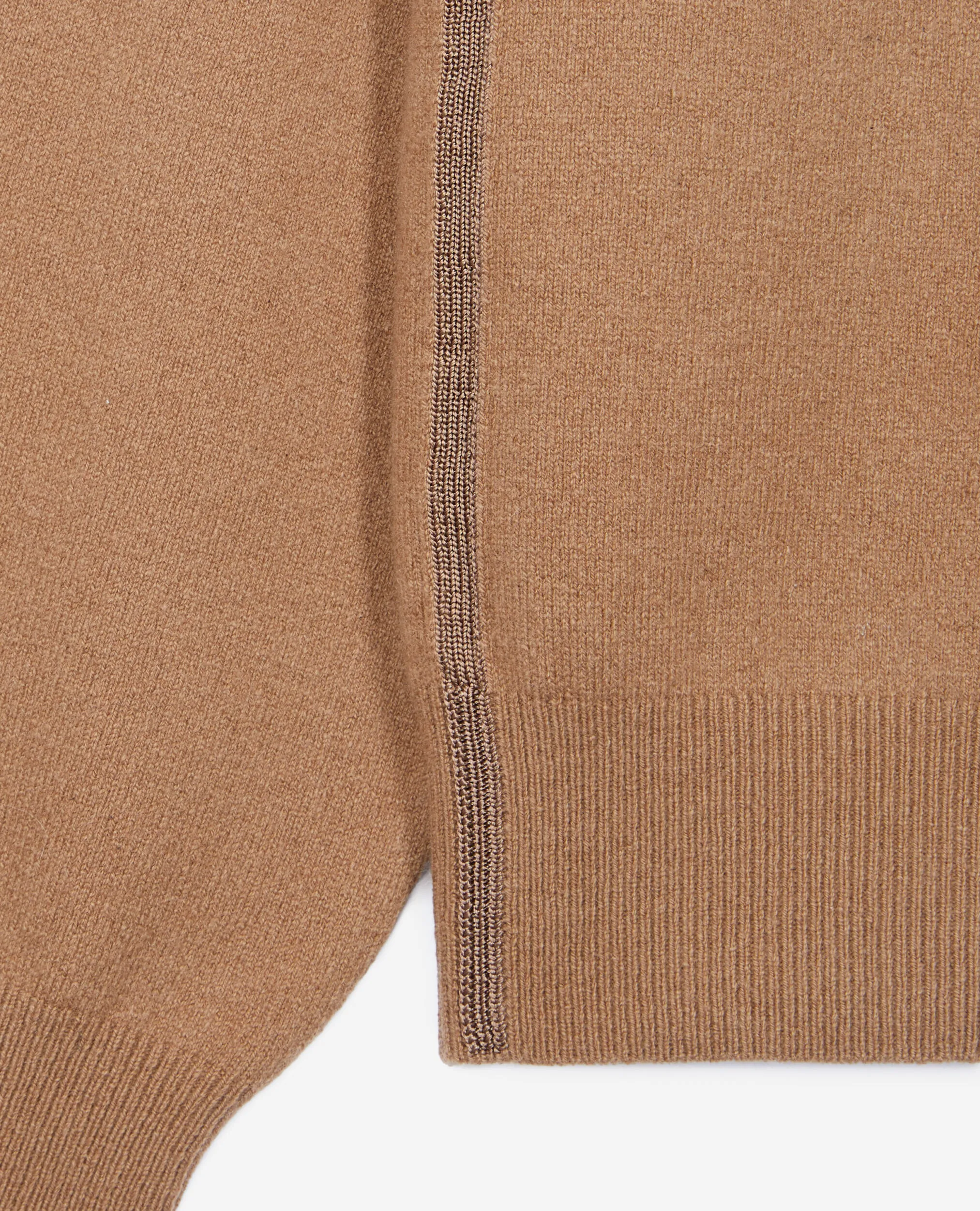 Camel cashmere sweater