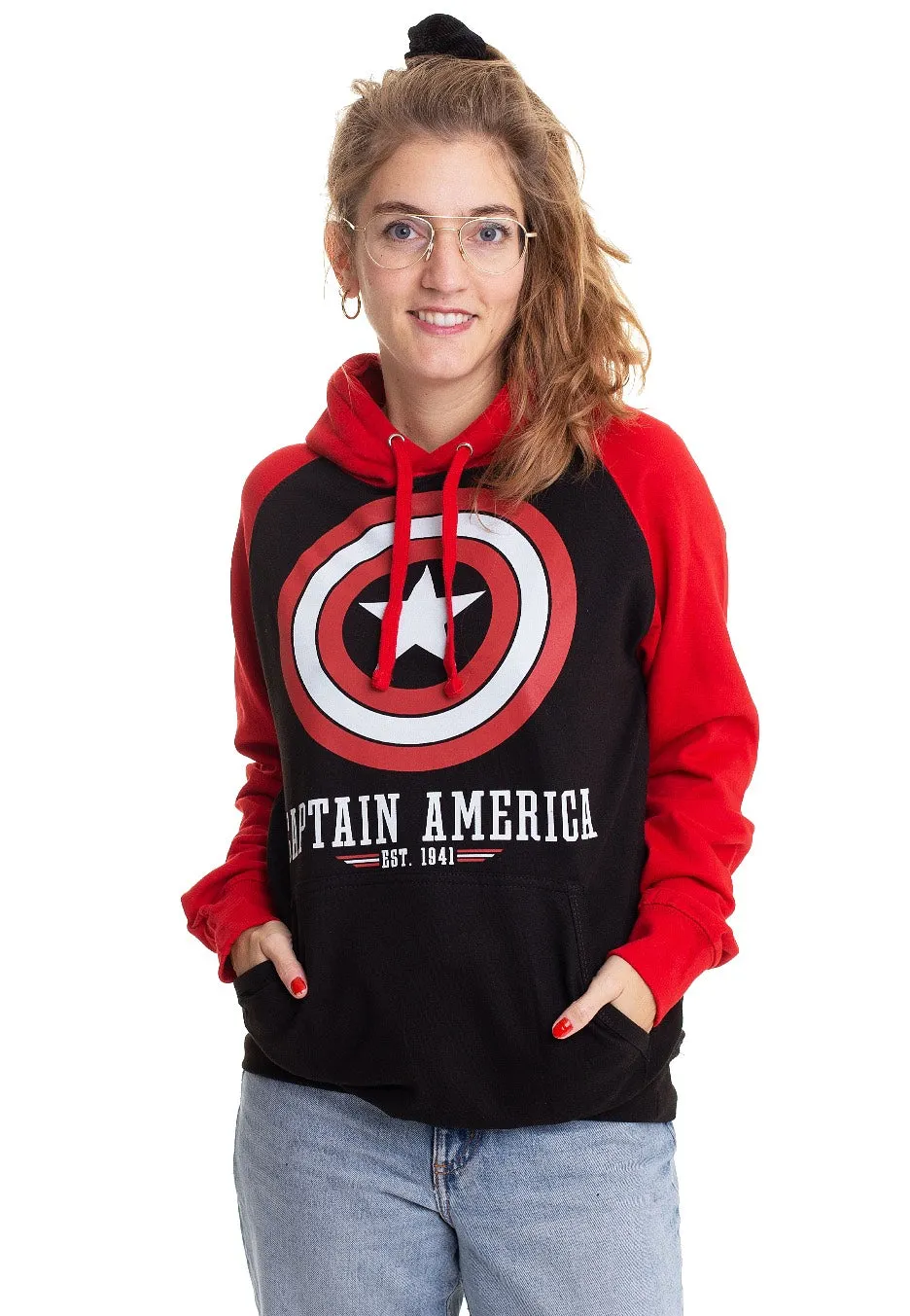 Captain America - Logo Baseball - Hoodie