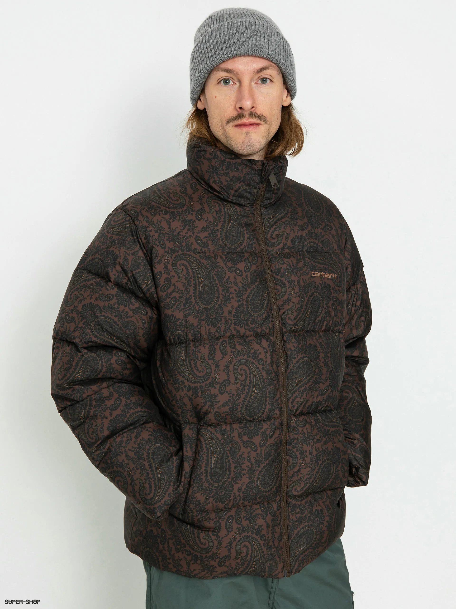 Carhartt WIP Springfield Jacket (paisley print buckeye/black)