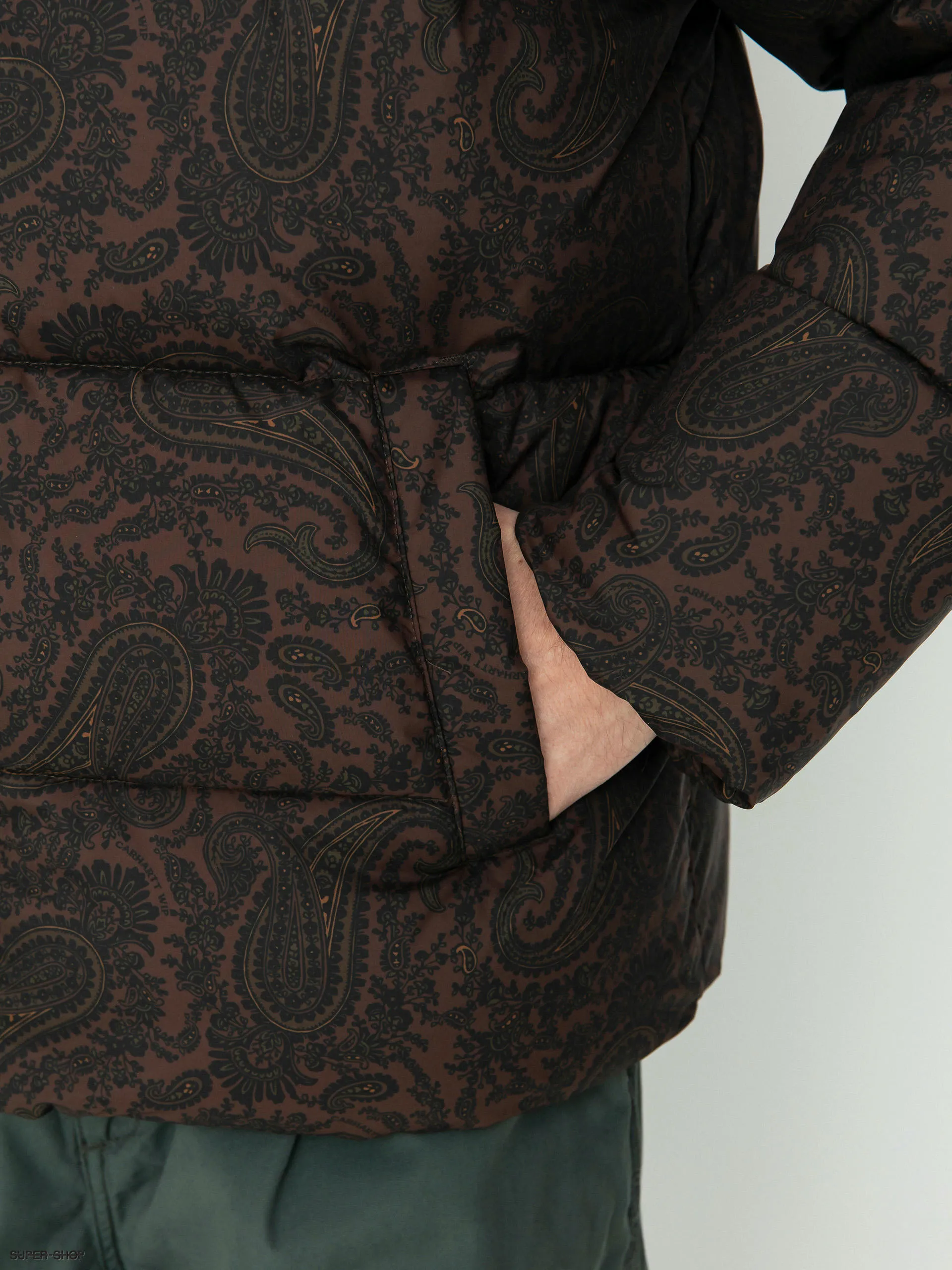 Carhartt WIP Springfield Jacket (paisley print buckeye/black)