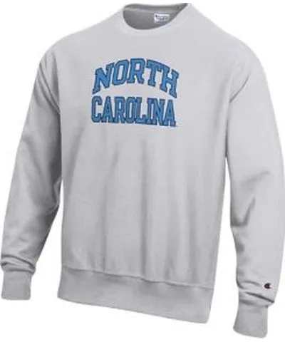 Champion Men's NCAA North Carolina Tar Heels Reverse Weave Graphic Crew Neck Sweatshirt