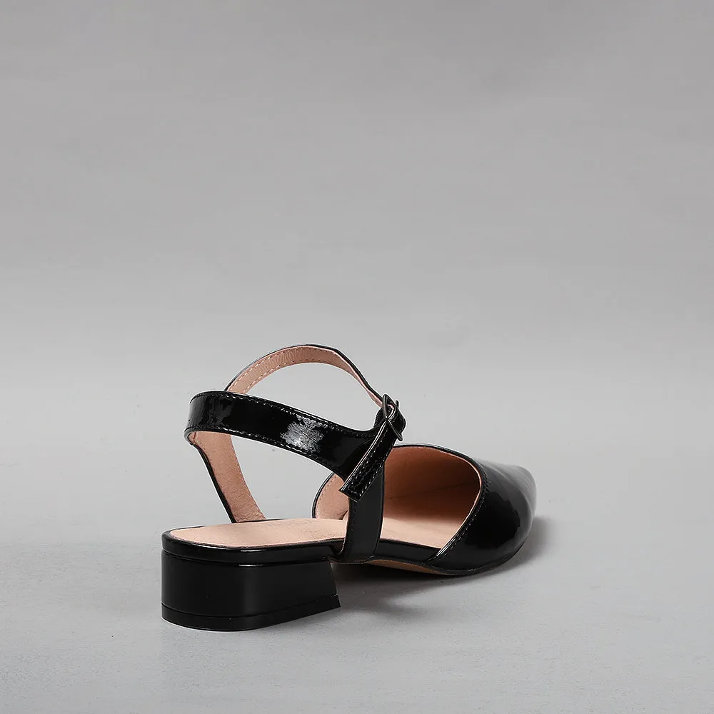 Coralie - Black Patent