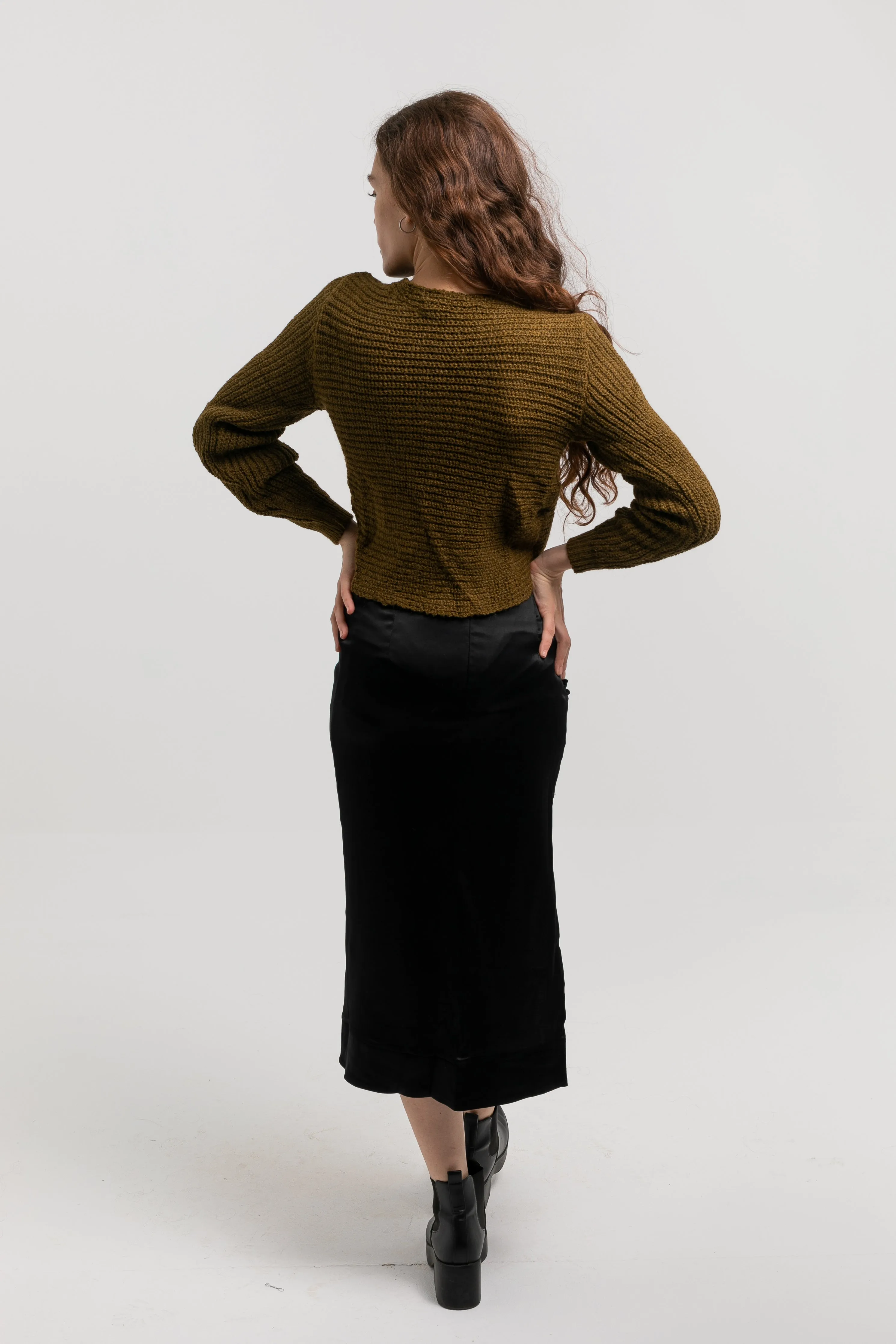 cropped envelope sweater