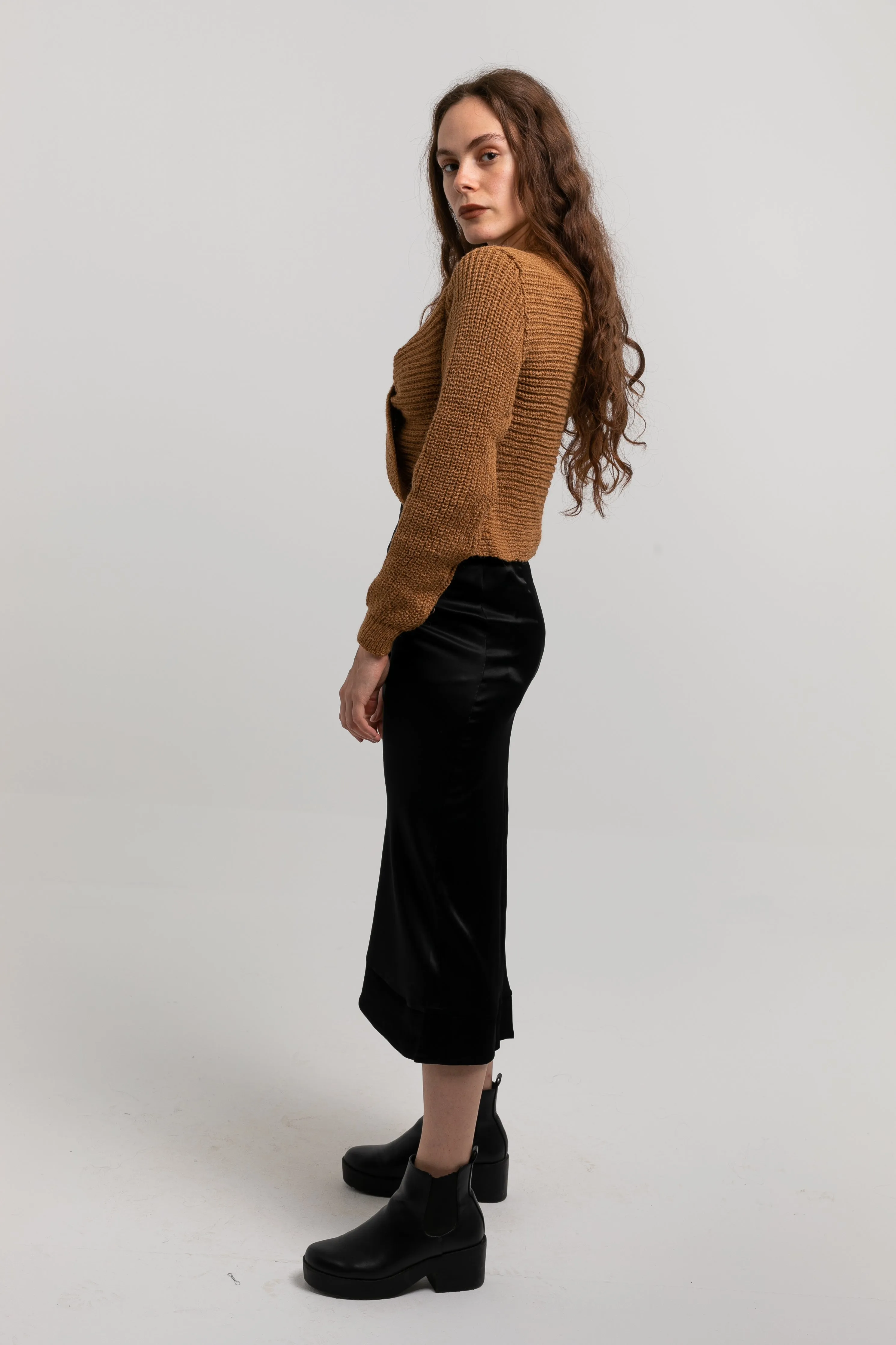 cropped envelope sweater