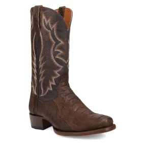 Dan Post Men's Anders Ostrich Leg Brown Leather Boot DP3103