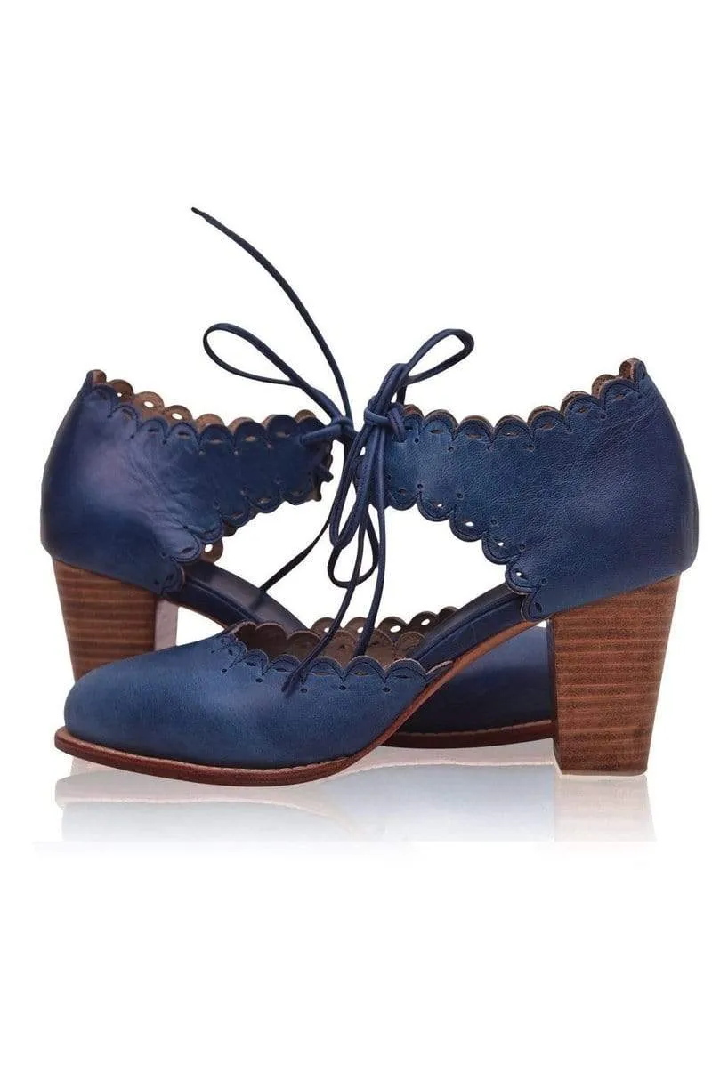 Dance Queen Heels in Nordic Blue