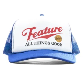 Draft Trucker Hat - Royal/White