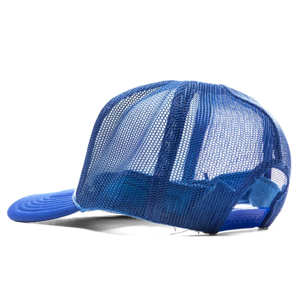 Draft Trucker Hat - Royal/White