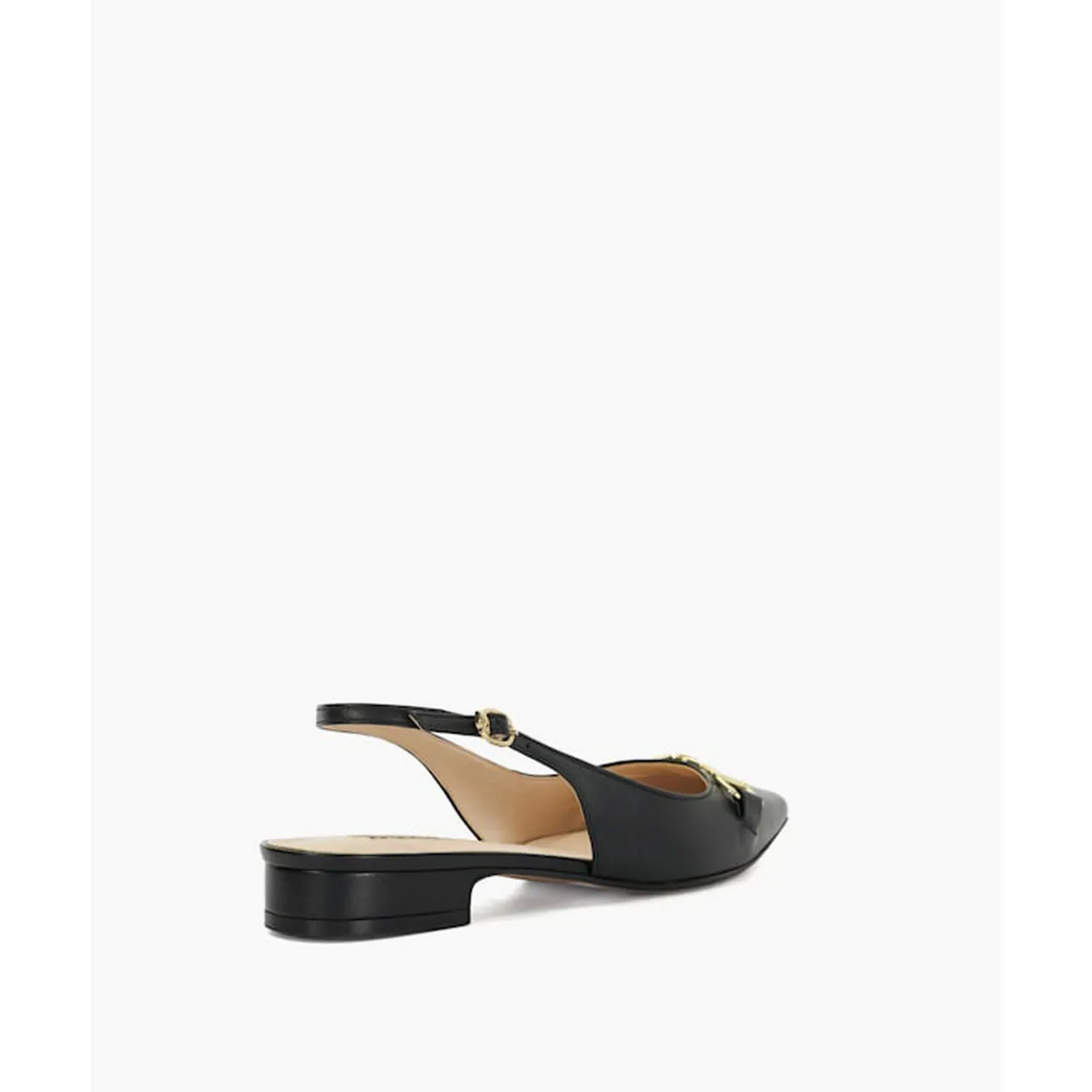 DUNE LONDON Hopewell Slingback Flats - Black