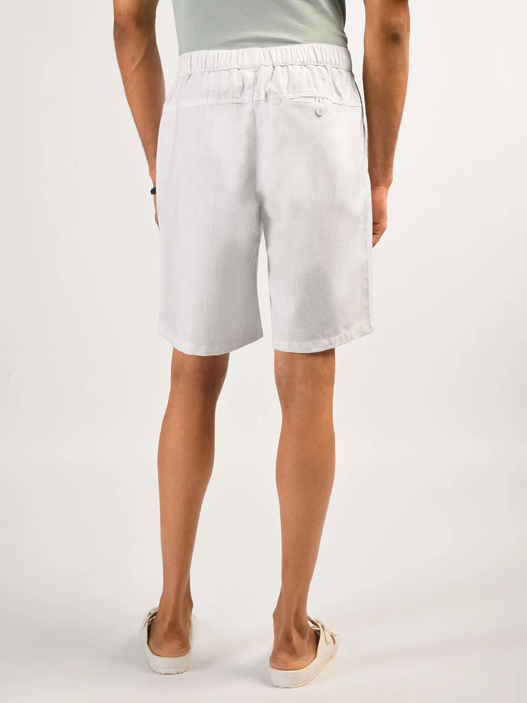 Elasticated Waistband Breezy Shorts - Shuffle