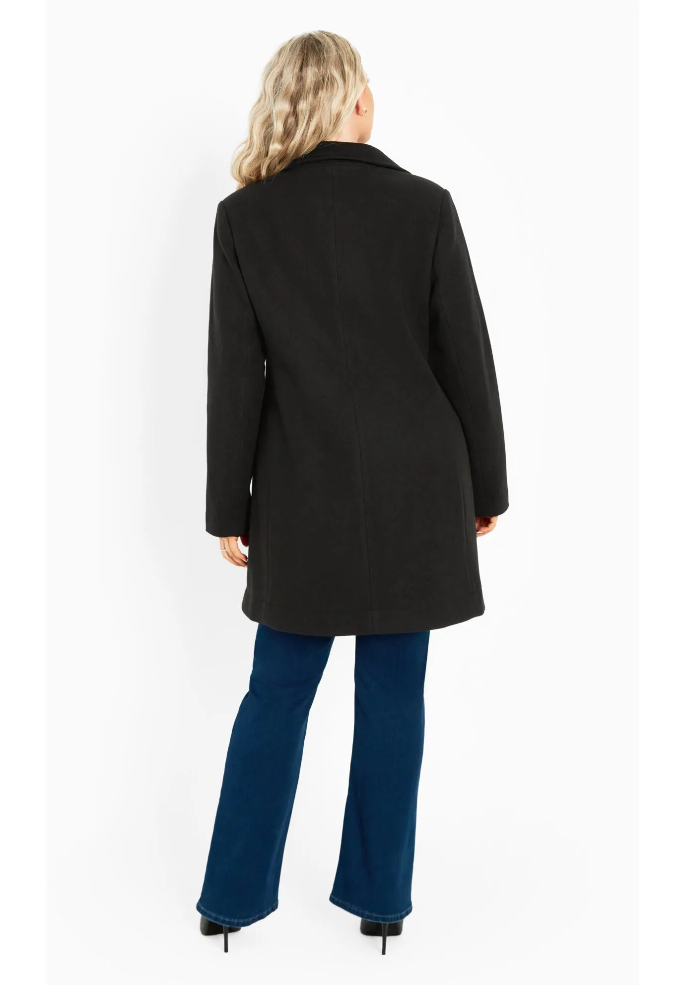 Elle Faux Wool Coat