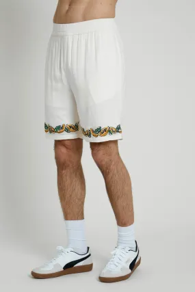 ETAERIO EMBROIDERED SHORT