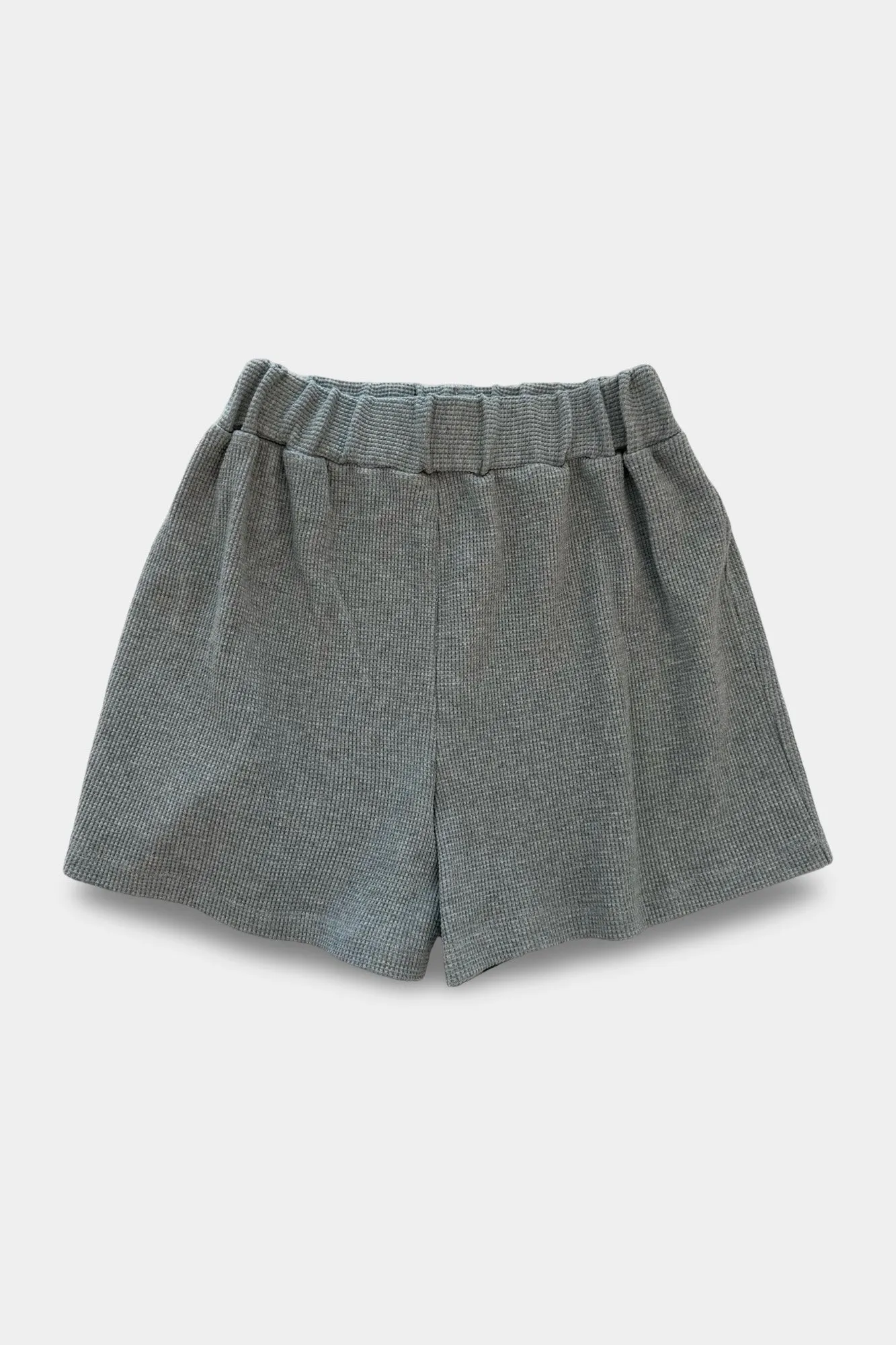 GIA WAFFLE SHORTS HEATHER