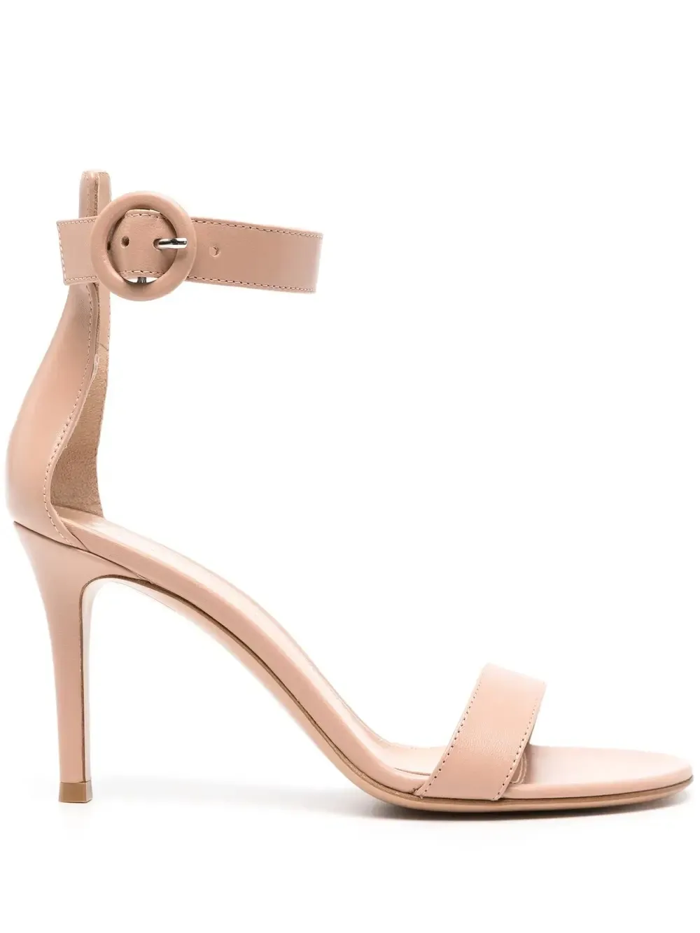 GIANVITO ROSSI Portofino 85 Sandals In Nude Leather