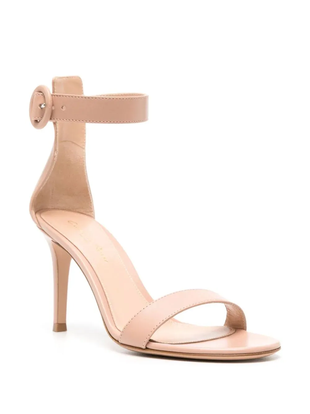 GIANVITO ROSSI Portofino 85 Sandals In Nude Leather