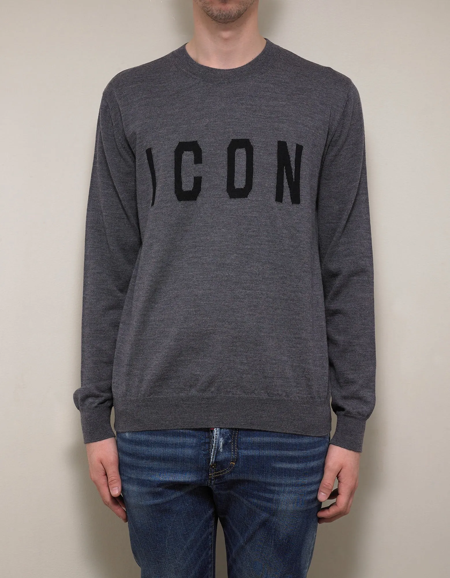 Grey Icon Sweater