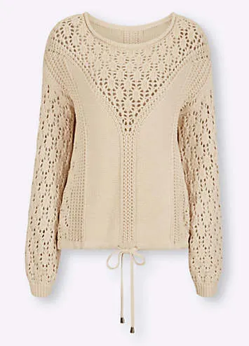 Heine Knit Patterned Sweater | Grattan