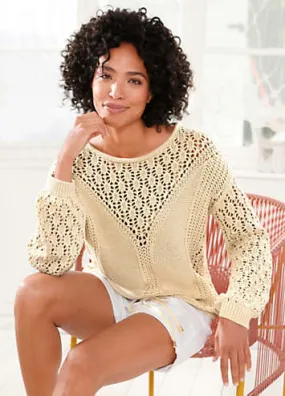 Heine Knit Patterned Sweater | Grattan