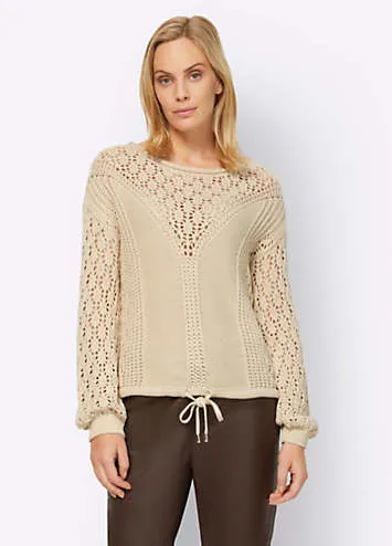 Heine Knit Patterned Sweater | Grattan