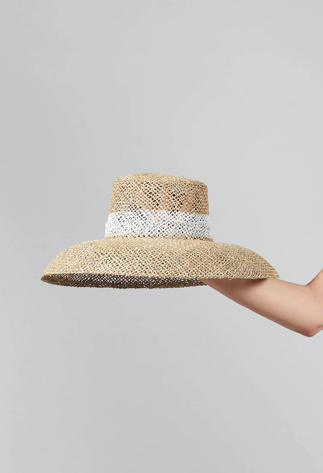 Jamil Hat In Natural Rattan