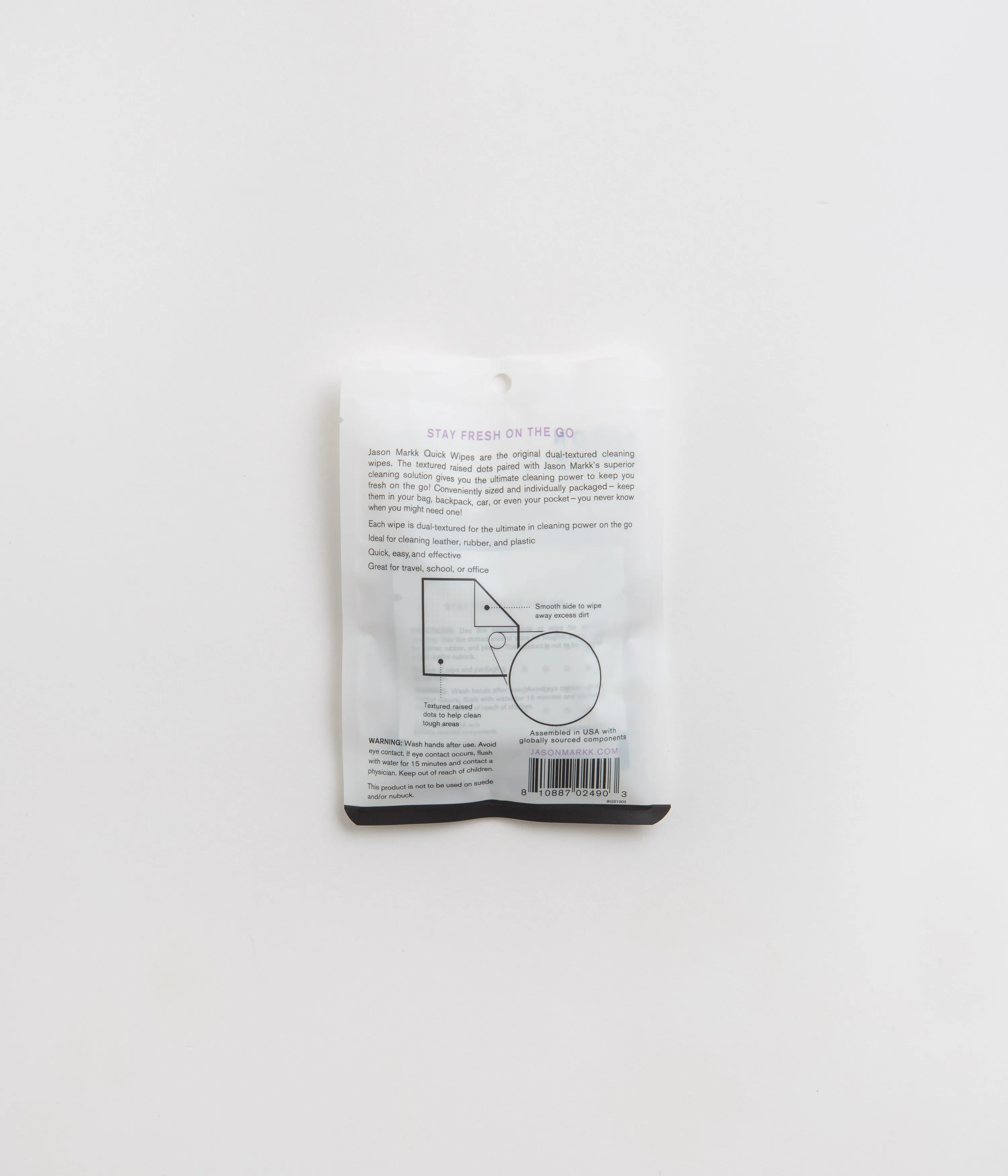 Jason Markk Premium Quick Wipes - 3 Pack