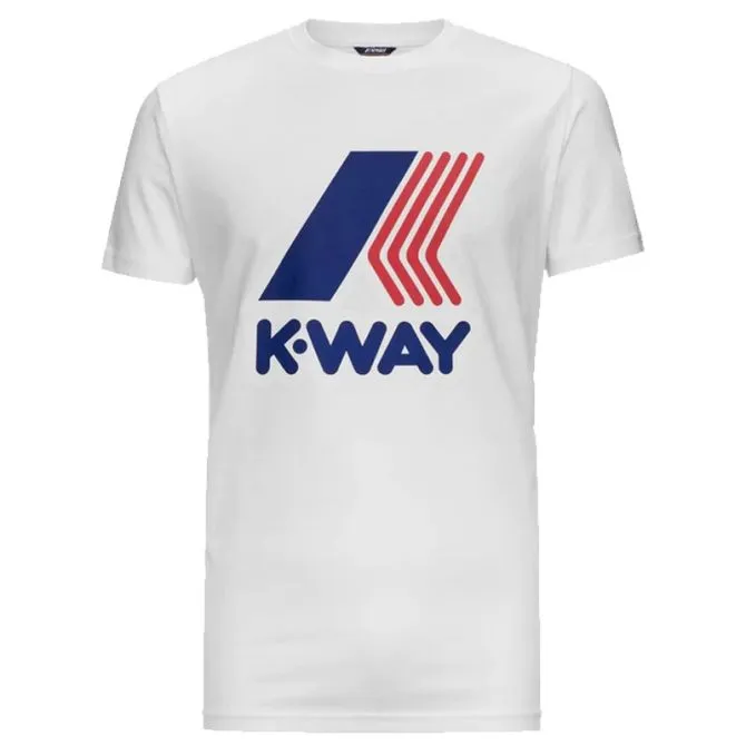 K-WAY T-SHIRT UOMO M/M GIRO LOGO K1121-CW