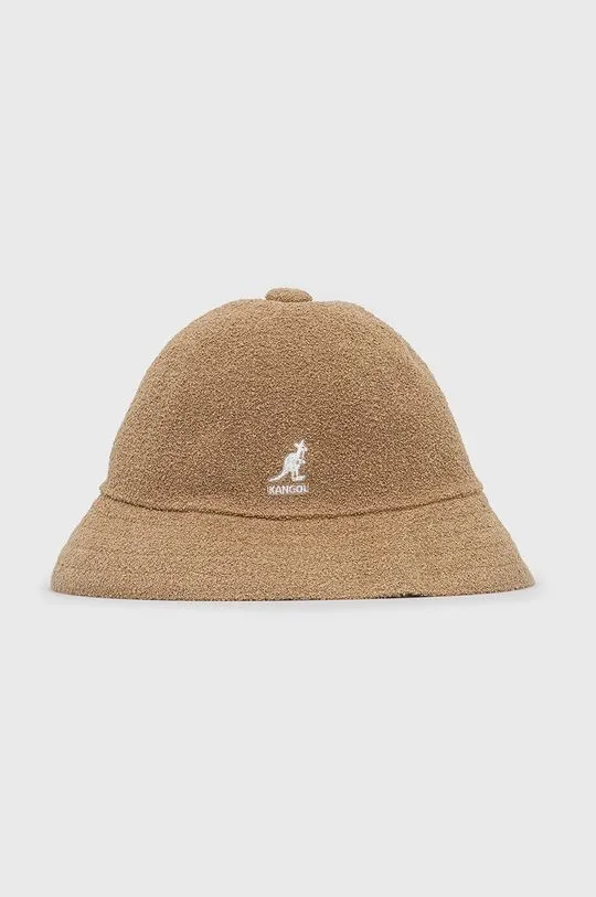 Kangol hat beige color