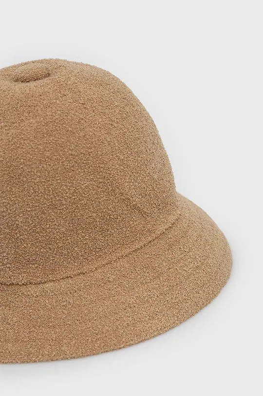 Kangol hat beige color