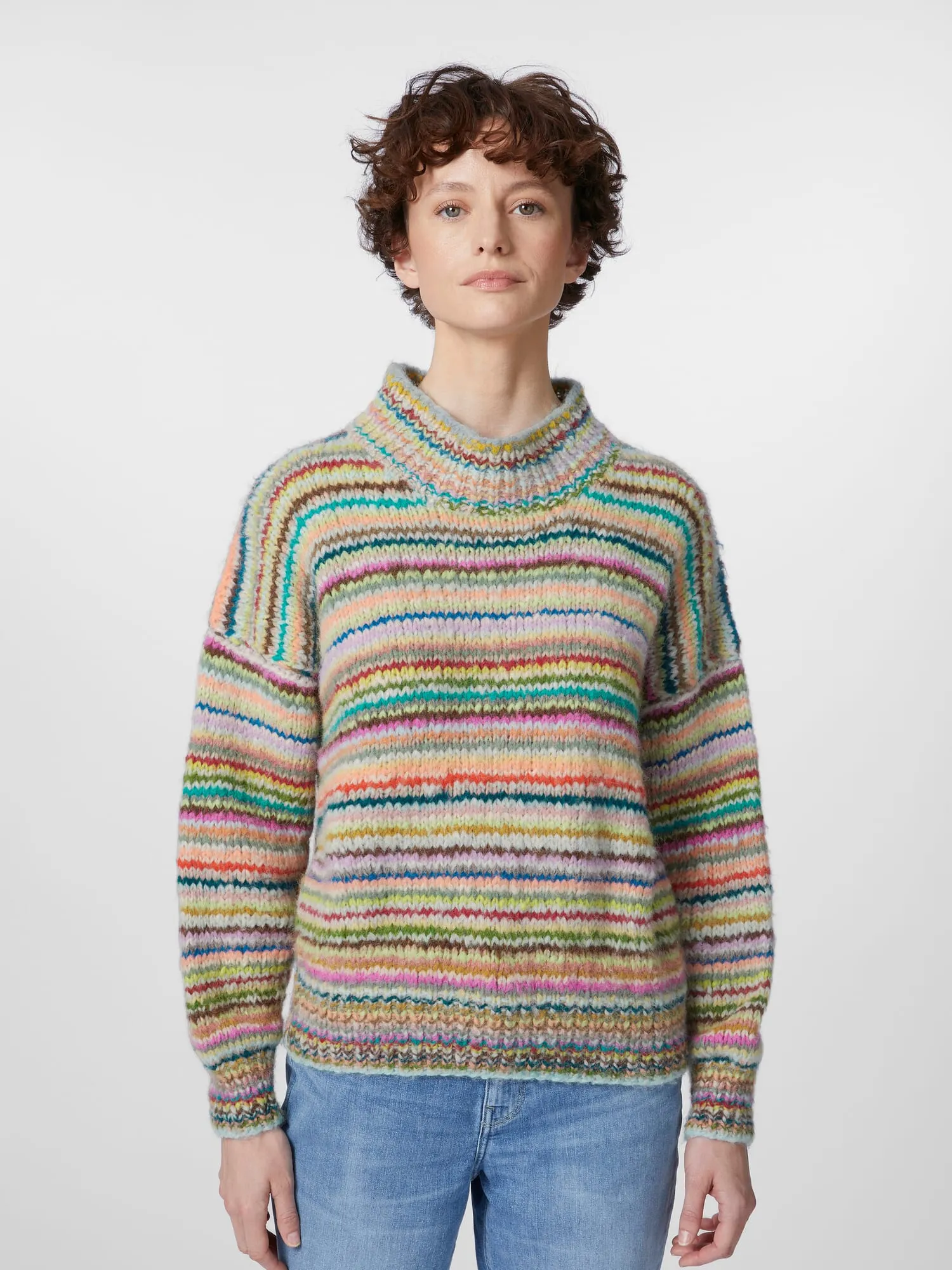 Ladies Knit Sweater, Multicolor | Manufactum