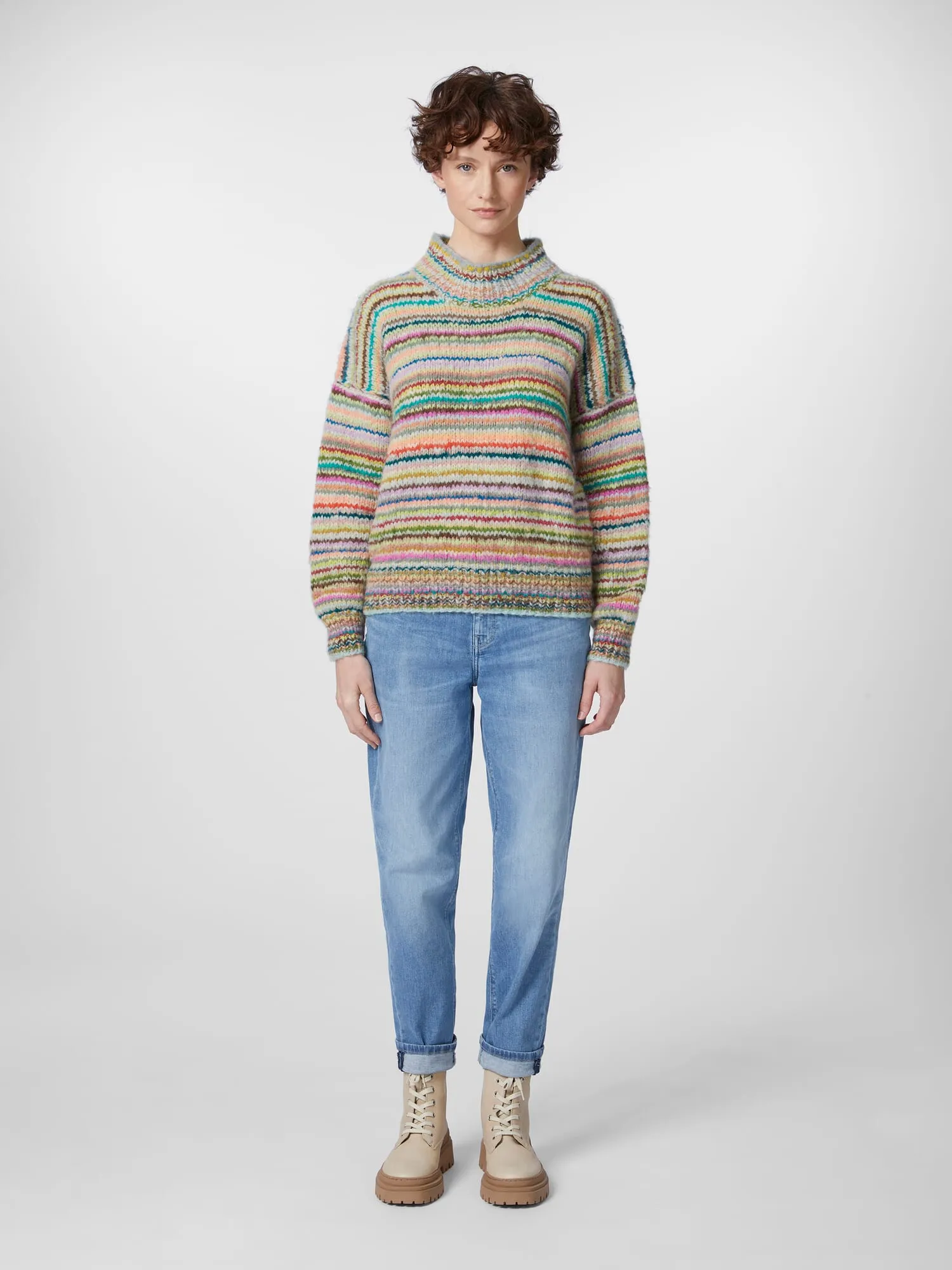 Ladies Knit Sweater, Multicolor | Manufactum