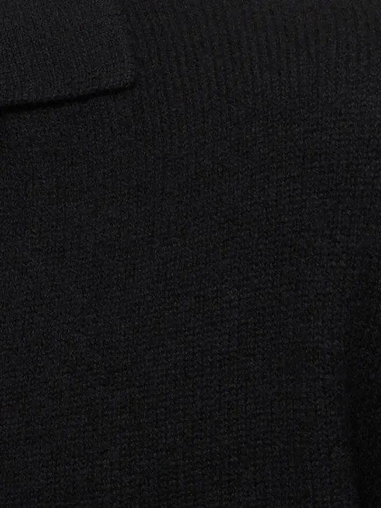 Laneus   Knitted polo sweater 