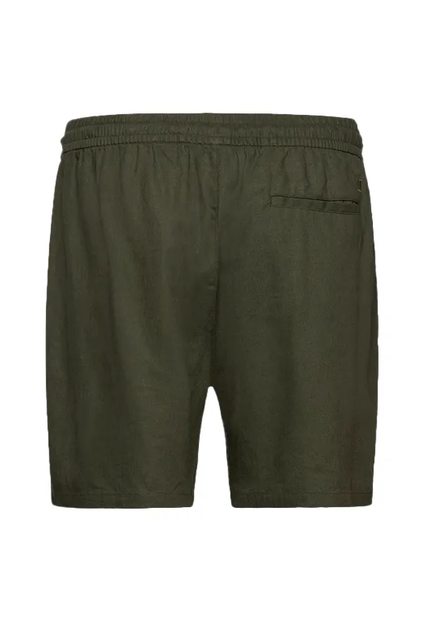 Les Deux Otto Linen Shorts Forrest