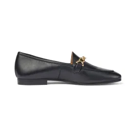 LK BENNETT Adalynn Leather Snaffle Loafers - Black