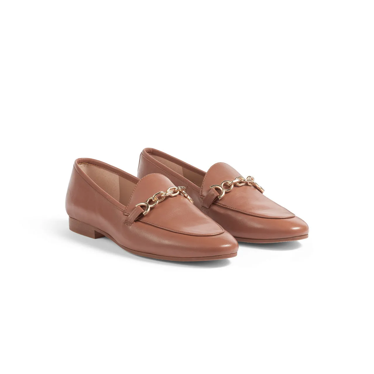 LK BENNETT Adalynn Snaffle Loafers - Brown