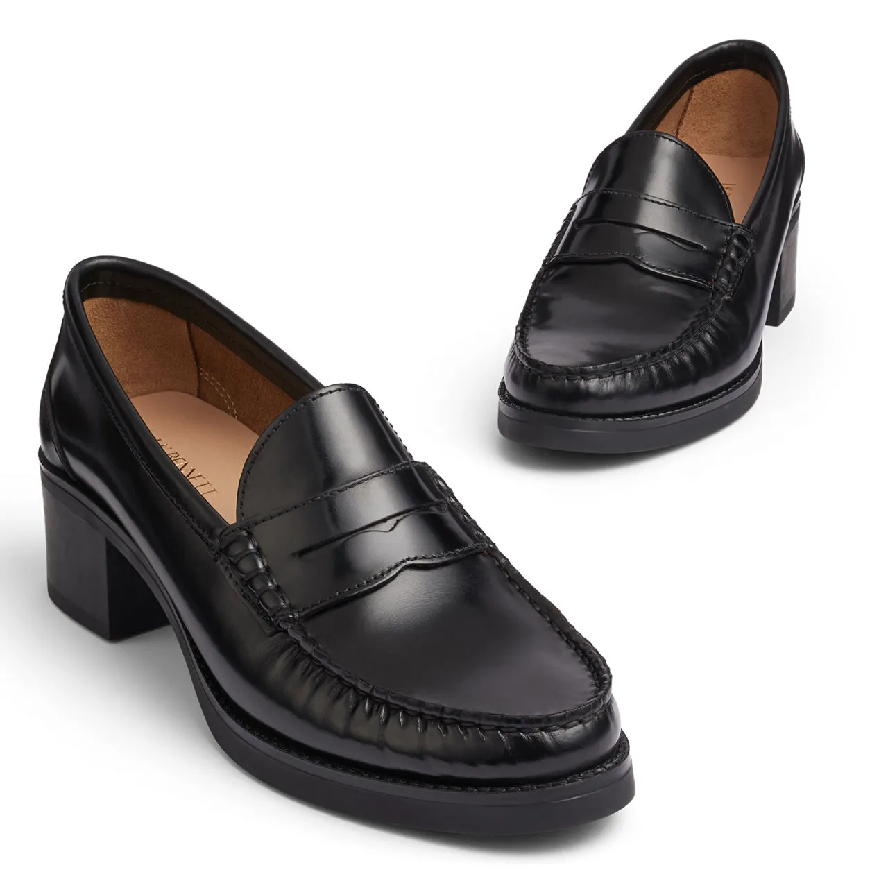 LK BENNETT Manon Loafers - Black