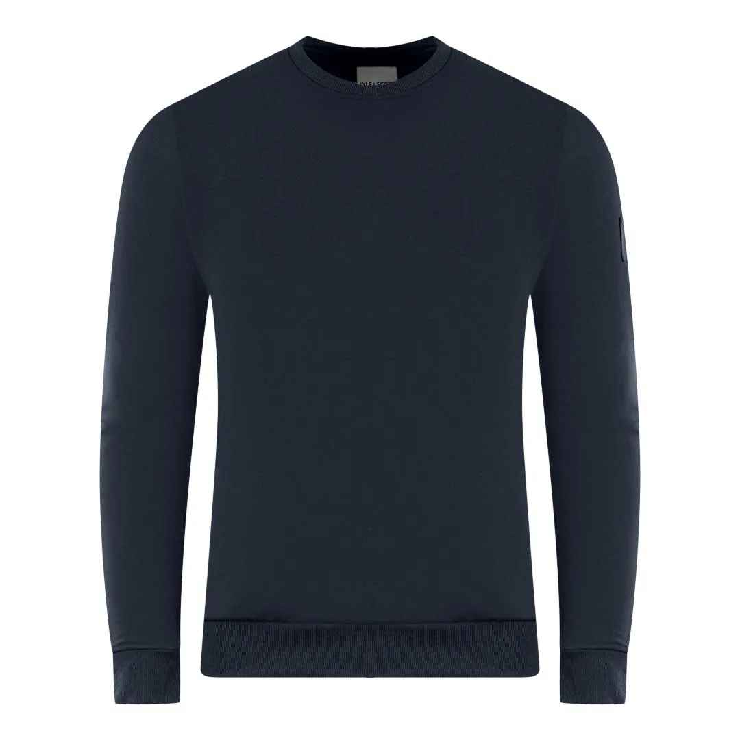 Lyle & Scott Dark Navy Plain Jumper