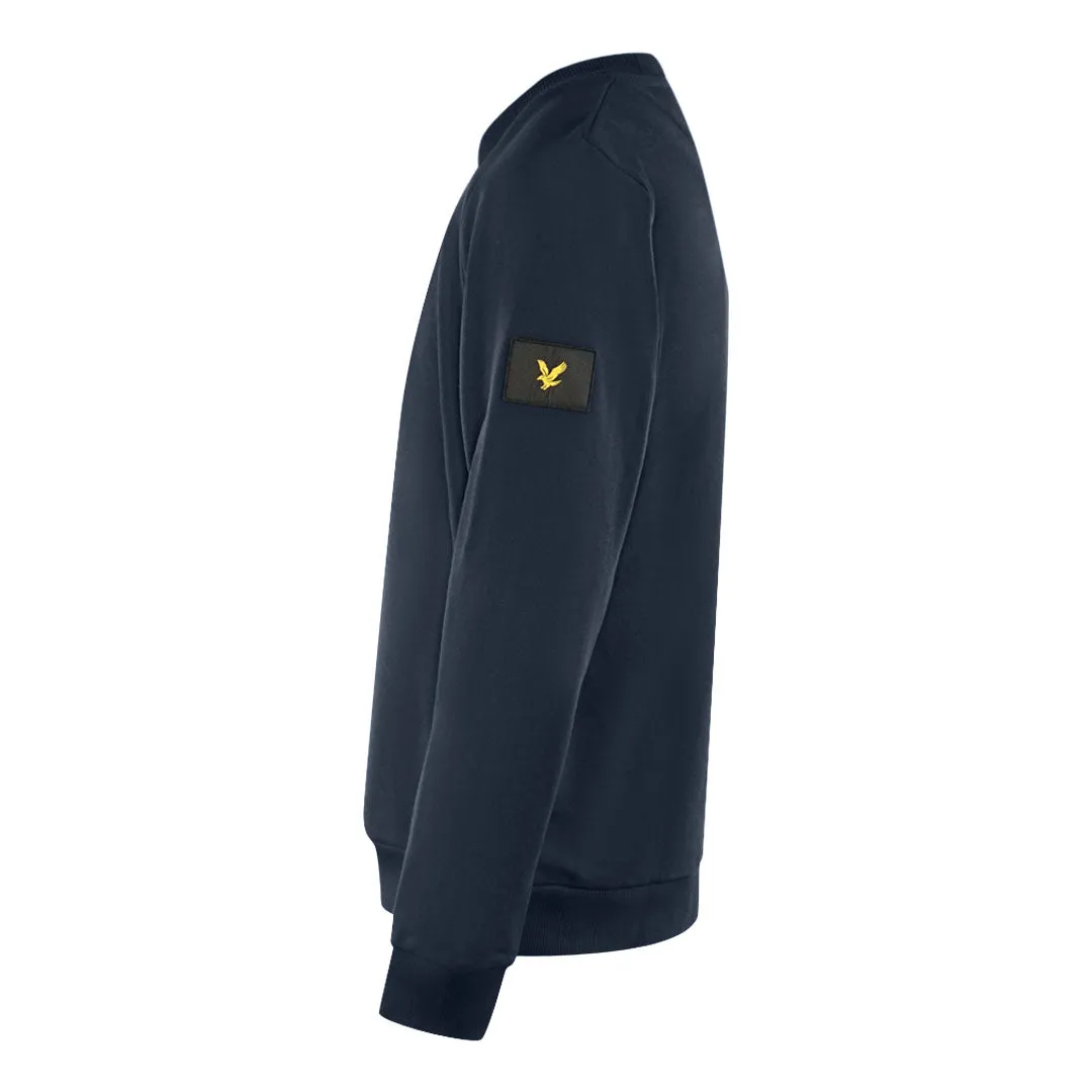 Lyle & Scott Dark Navy Plain Jumper