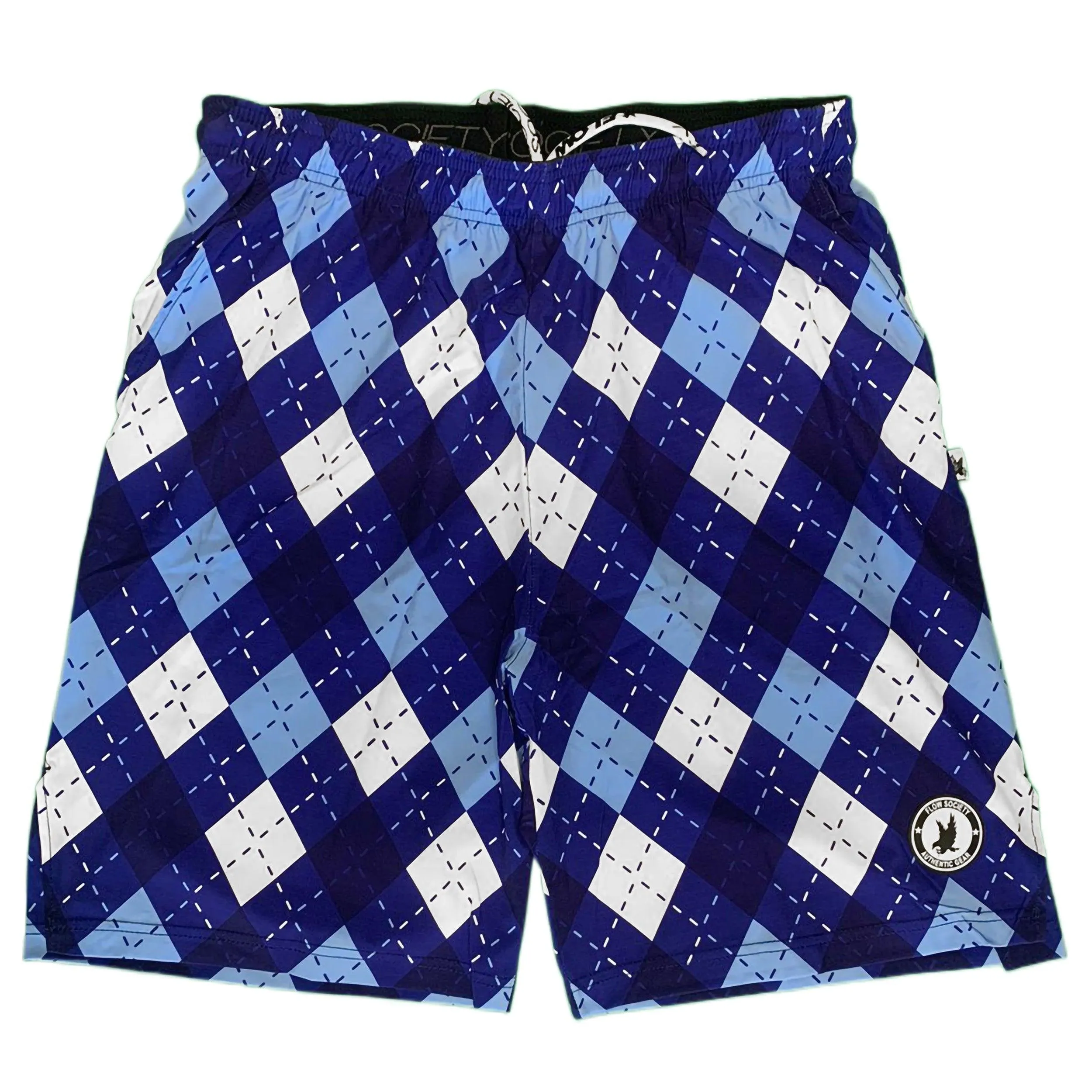 Mens Oceanside Argyle 9 Tennis Short