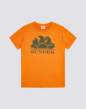 MINI NEW SIMEON LOGO T-SHIRT GIROCOLLO