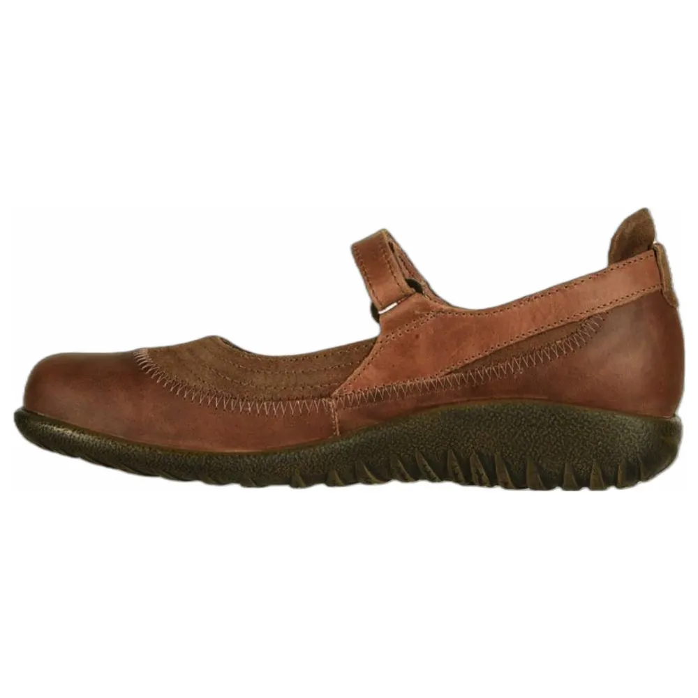 Naot Women's Kirei Mary Jane - Antique Brown Suede