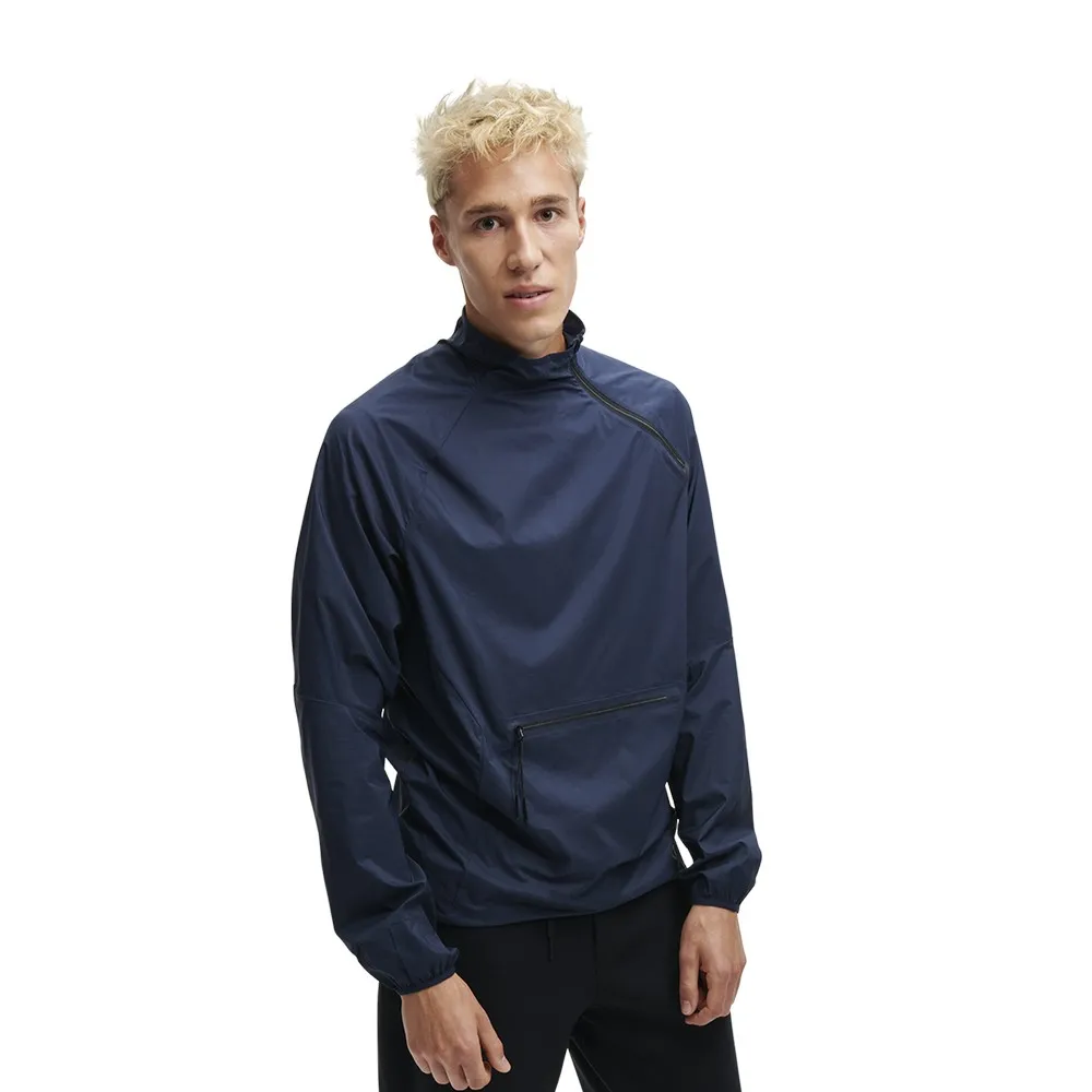 Navy QC Active Jacket | TH58-Q3YB | On