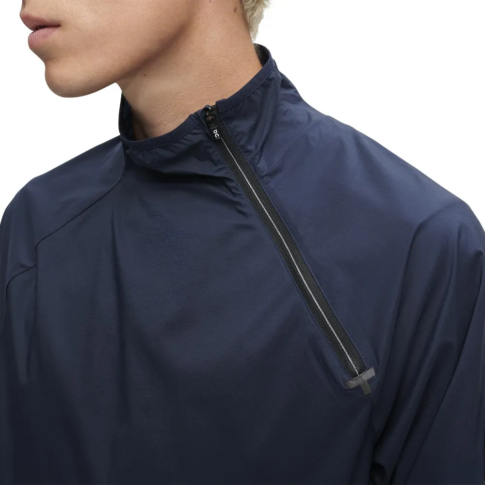 Navy QC Active Jacket | TH58-Q3YB | On